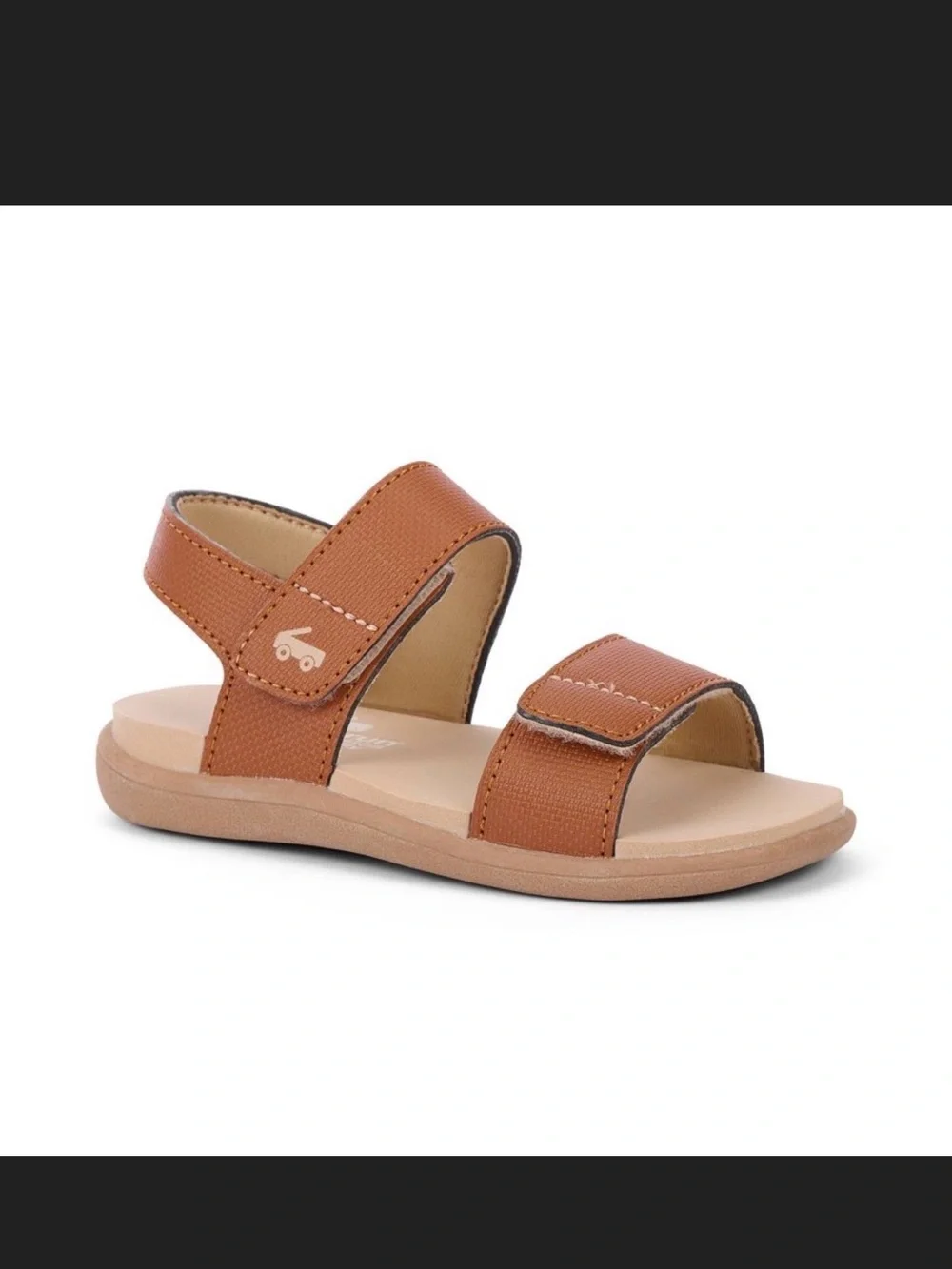 Toddler’s See Kai Run Brown Double-Strap Adjustable Sandals NWOT in Size 6